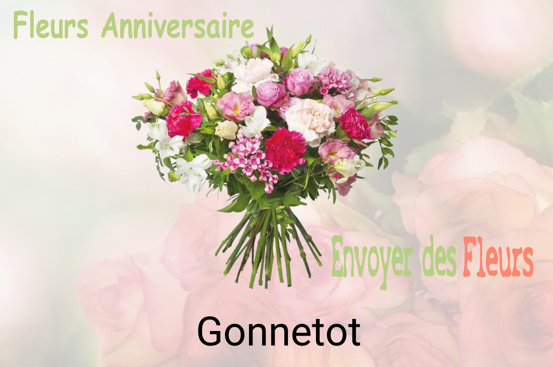 Bouquet de fleurs d’anniversaire livré à Gonnetot